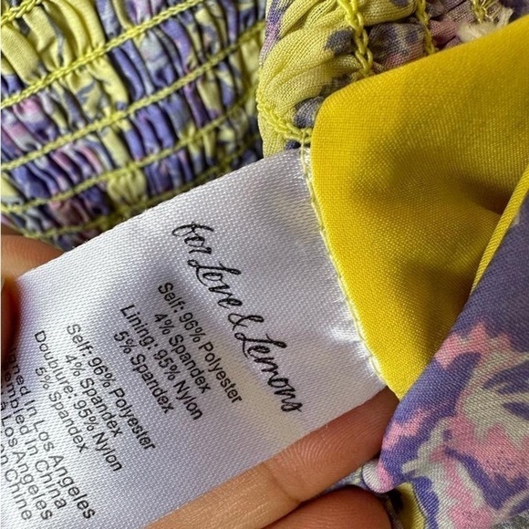 For Love and Lemons Maui Wrap Top I Size  M - Picture 13 of 13